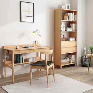 JADE CARLTON Bookcase Book Shelf Nordic Solid Wood