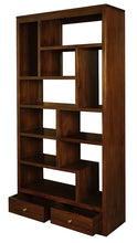 Load image into Gallery viewer, Mary WYNHAM  Amsterdam Teak Display 10 Cube Shelf with 2 Drawer