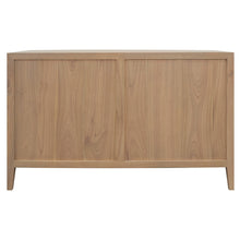 Load image into Gallery viewer, RADISSON Dion Teak Wood 3 Drawer Chest of Drawers Dresser, Natural Other Color Option