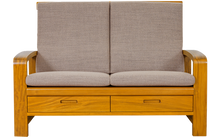 Load image into Gallery viewer, San Diego CONRAD Teak Sofa 2 Seater Modern Design