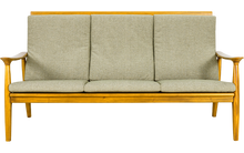 Load image into Gallery viewer, Los Angeles CONRAD Teak Sofa 3 Seater Minimalist Design