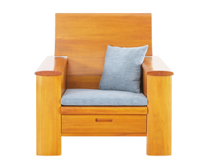 Sweden CONRAD Teak Sofa 1 Seat Nordic Design