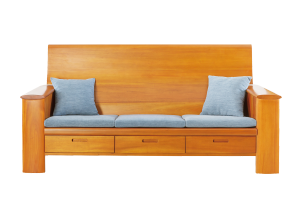 Sweden CONRAD Teak Sofa 3 Seat Nordic Design
