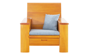 Sweden CONRAD Teak Sofa 1 Seat Nordic Design