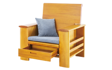 Load image into Gallery viewer, Sweden CONRAD Teak Sofa 1 Seat Nordic Design