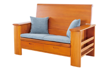 Load image into Gallery viewer, Sweden CONRAD Teak Sofa 2 Seat Nordic Design
