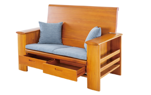 Sweden CONRAD Teak Sofa 2 Seat Nordic Design
