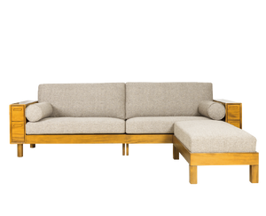 Cali CONRAD Teak Sofa Ottoman Scandinavian Design