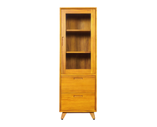 Load image into Gallery viewer, KAIA Sweden CONRAD 150 cm Teak Bookcase Decorative Cabinet