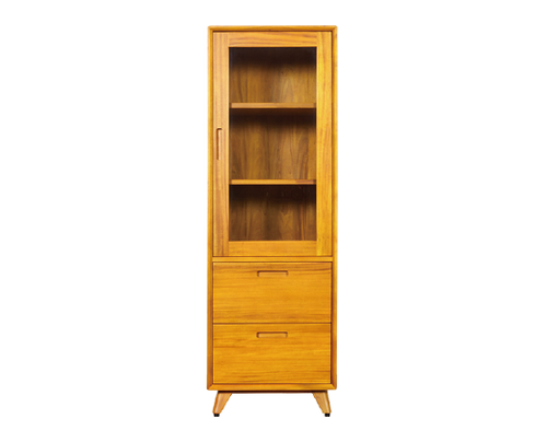 KAIA Sweden CONRAD 150 cm Teak Bookcase Decorative Cabinet