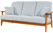 Load image into Gallery viewer, San Francisco CONRAD Baker Teak Sofa 3 Seater Modern Design