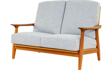 Load image into Gallery viewer, San Francisco CONRAD Baker Teak Sofa 2 Seater Modern Design