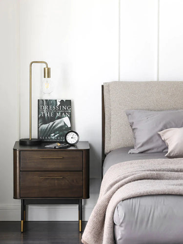 GABRILLE Chicago HILTON Nordic Solid Wood Bedside Table