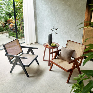 CORA HAWAII REGENCY Rattan Sofa Chair Premium Coastal Island Living Rattan ( 2 Color )