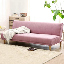 Load image into Gallery viewer, EVANGELINE RITZ Japanese Scandinavian Sofa  Solid Wood Nordic ( 6 Colour )