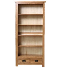 Load image into Gallery viewer, MASON European Retro Solid Wood Large Bookcase American Oak