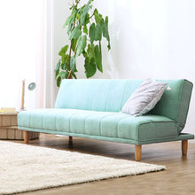 Load image into Gallery viewer, EVANGELINE RITZ Japanese Scandinavian Sofa  Solid Wood Nordic ( 6 Colour )