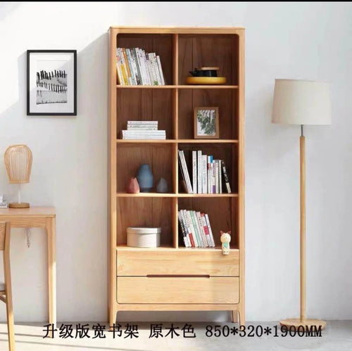 LEONARDO Scandinavian Bookcase Book shelf Nordic Style