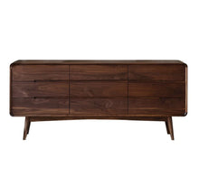 Load image into Gallery viewer, ANGELINA CONRAD Dresser Scandinavian 6 Chest of Drawer Nordic Solid Wood