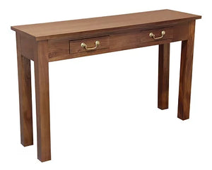 Catalina AMARA Drawer Straight Leg Teak Wood Sofa Table Console