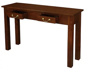 Catalina AMARA Drawer Straight Leg Teak Wood Sofa Table Console