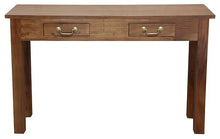 Load image into Gallery viewer, Catalina AMARA Drawer Straight Leg Teak Wood Sofa Table Console