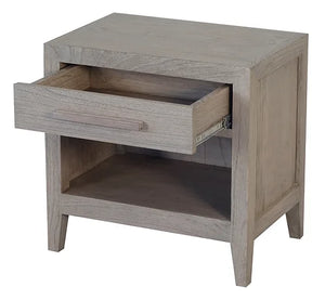 Radisson DION Teak Wood 1 Drawer Bedside Table