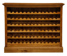 Load image into Gallery viewer, Georgia AMARA Tasmania Teak Wine Rack Wide Cabinet