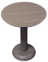 Load image into Gallery viewer, OSLO WYNHAM Teak Wood Round Lamp Table - Latte