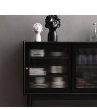 Load image into Gallery viewer, AMALIA Scandinavia Buffet Sideboard Modern Solid Wood sideboard ( 4 Colour )