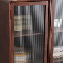 Load image into Gallery viewer, Adelaide SWEDEN Glass Display Solid Wood Wine Cabinet