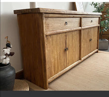 Load image into Gallery viewer, Autumn Recycle Solid Wood Buffet Sideboard Cabinet Old Elm