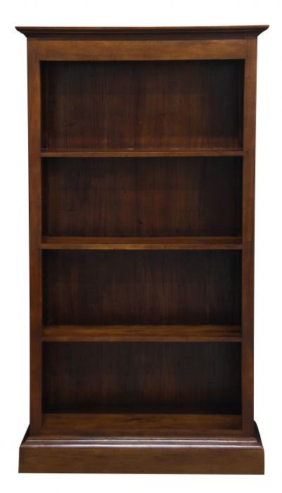 Liliana WYNHAM Tasmania Solid Wood Bookcase - Mahogany Color