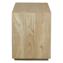 Load image into Gallery viewer, OSCAR WYNHAM Teak Timber Bedside Table Night Stand, Natural