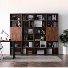 Load image into Gallery viewer, Christina NEW YORK HILTON Scandinavian Bookcase Display Solid Hard Wood