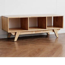 Load image into Gallery viewer, Diana NEW YORK HILTON TV Console / Display Nordic Hardwood ( Walnut / Natural Color )