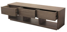 Load image into Gallery viewer, OSCAR WYNHAM TV Console 3 Drawer Entertainment Unit - Latte