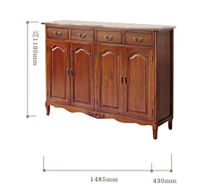 Load image into Gallery viewer, Elena New York Sheraton Buffet Cabinet Sideboard Solid Wood American Style ( Select from 6 Design Size )