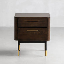 Load image into Gallery viewer, GABRILLE Chicago HILTON Nordic Solid Wood Bedside Table