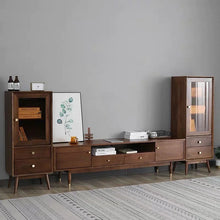 Load image into Gallery viewer, ELIJAH Nordic Solid Wood TV Console Cabinet Simple Modern Design
