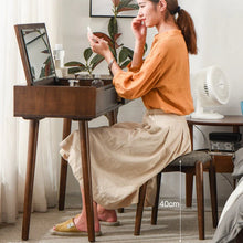 Load image into Gallery viewer, Isabella OSAKA Vanity Stool Japanese Scandinavian Solid Wood Makeup Stool Dressing