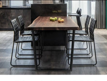 Load image into Gallery viewer, Jasper Live Natural Edge Dining Table Solid Wood ( Select from 4 Colour )