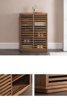 Load image into Gallery viewer, NYLAH BELAIR Solid Wood Shoe Cabinet
