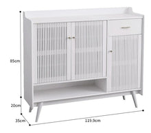 Load image into Gallery viewer, Luis Buffet Nordic Sideboard Storage / Solid Wood Shoe Cabinet