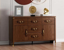 Load image into Gallery viewer, Juan Japanese Style Solid Wood Frame Chest of Drawers Cabinet