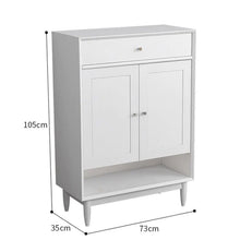 Load image into Gallery viewer, DIANA SWEDEN Buffet Sideboard Shoe Cabinet All Solid Wood ( 2 Size 4 Colour )