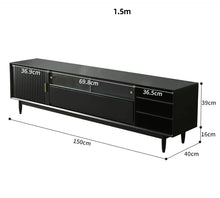 Load image into Gallery viewer, DANA SWEDEN Scandinavian TV Console Hardwood ( 3 Size 4 Colour )