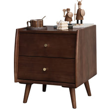 Load image into Gallery viewer, EMERSON HYATT Bedside Table Solid Wood Nordic Bedroom Lamp Table Night Stand ( 4 Colour )