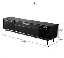 Load image into Gallery viewer, DANA SWEDEN Scandinavian TV Console Hardwood ( 3 Size 4 Colour )