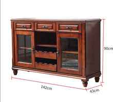 Load image into Gallery viewer, OLIVIA American Style Solid Wood Buffet Sideboard Cabinet